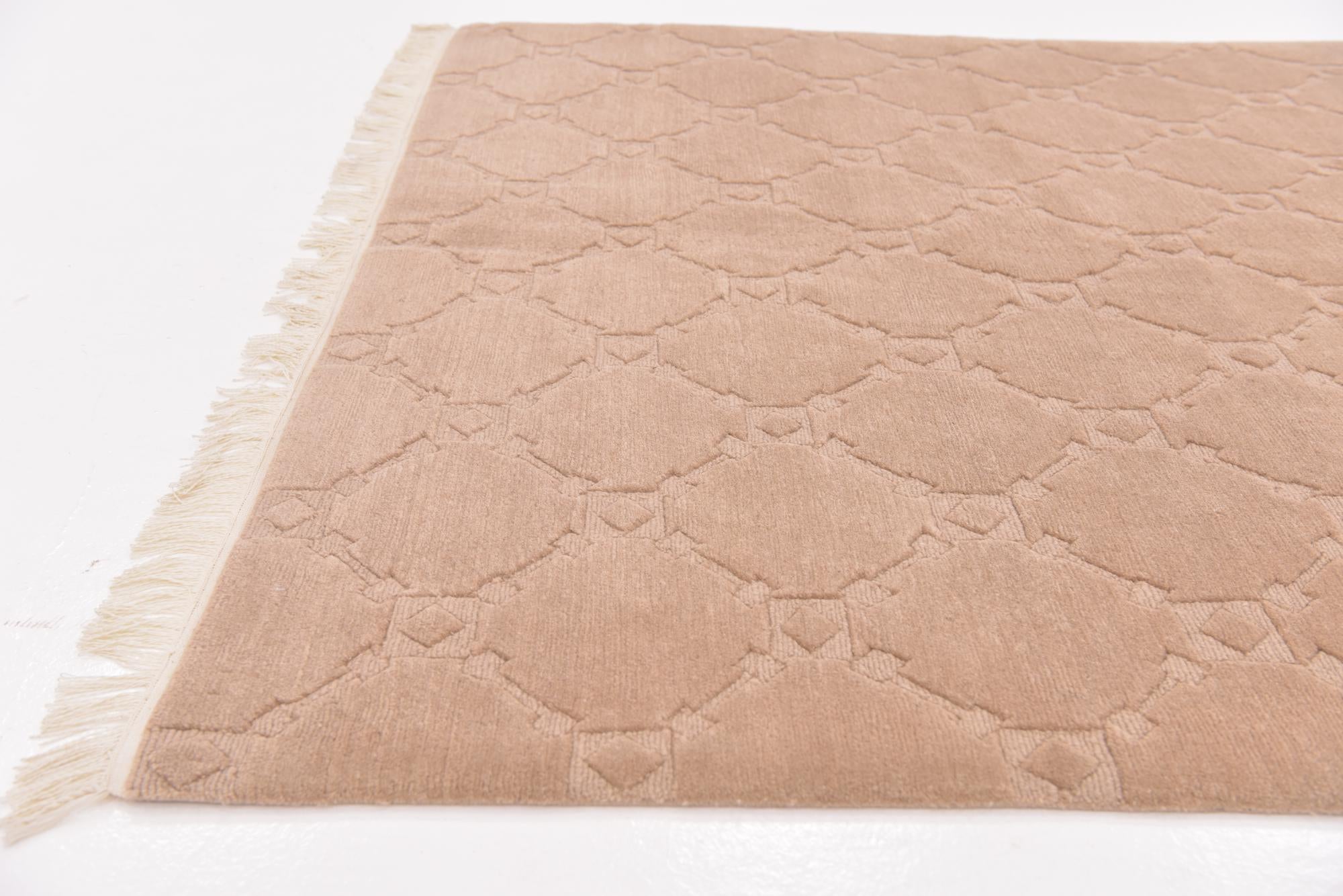 5' x 6' 5 Hand Knotted Nepal Wool Rug