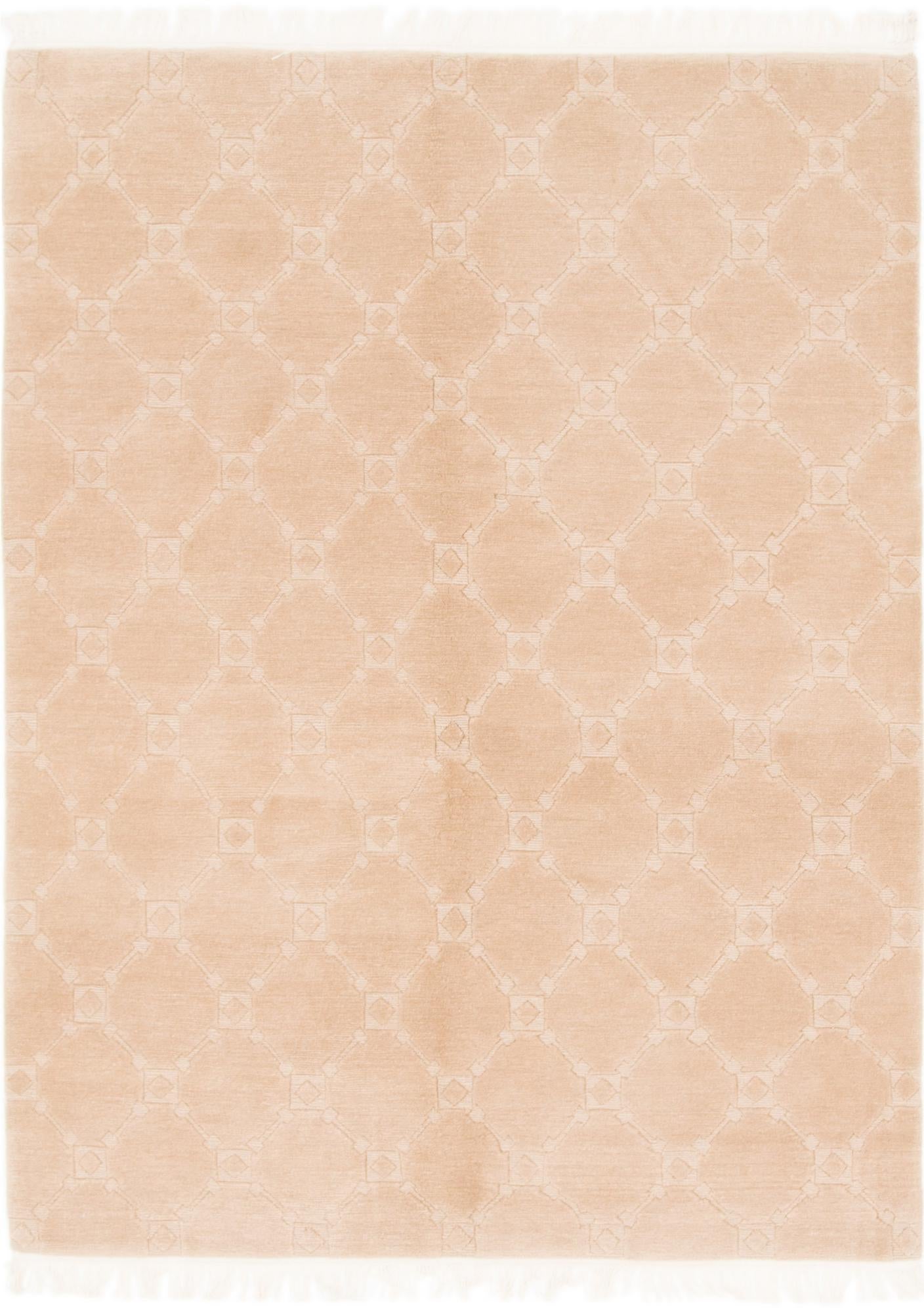 5' x 6' 5 Hand Knotted Nepal Wool Rug