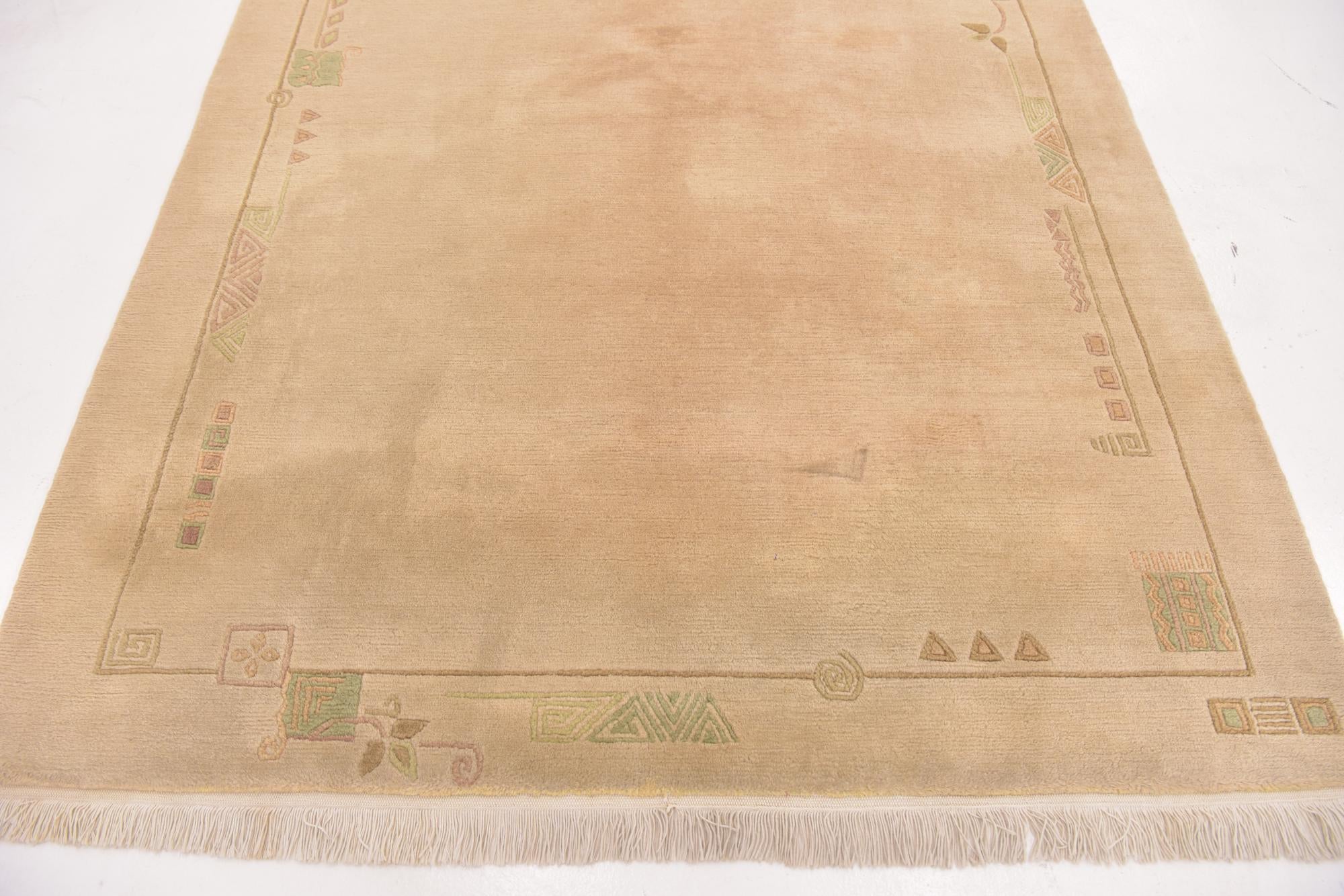 175cm x 240cm anudado a mano nepal Alfombra Lana
