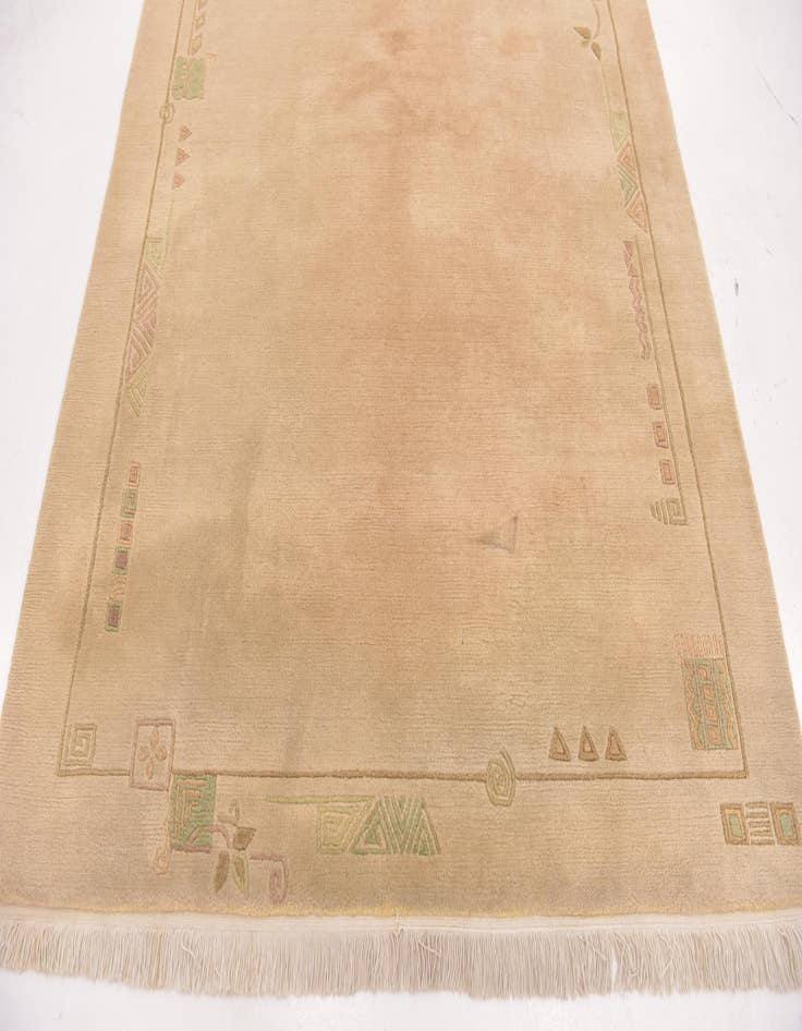 Detail image of 5' 8 x 7' 10 Hand Knotted Nepal Wool Rug