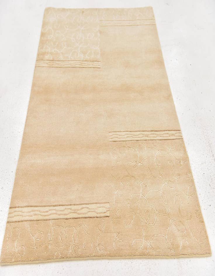 Detail image of 4' x 5' 8 Hand Knotted Nepal Rug