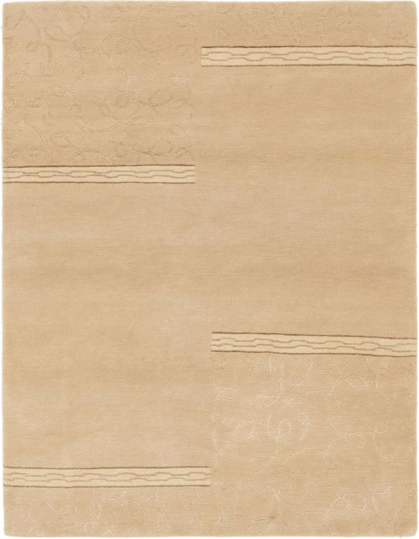 4' x 5' 8 Hand Knotted Nepal Rug