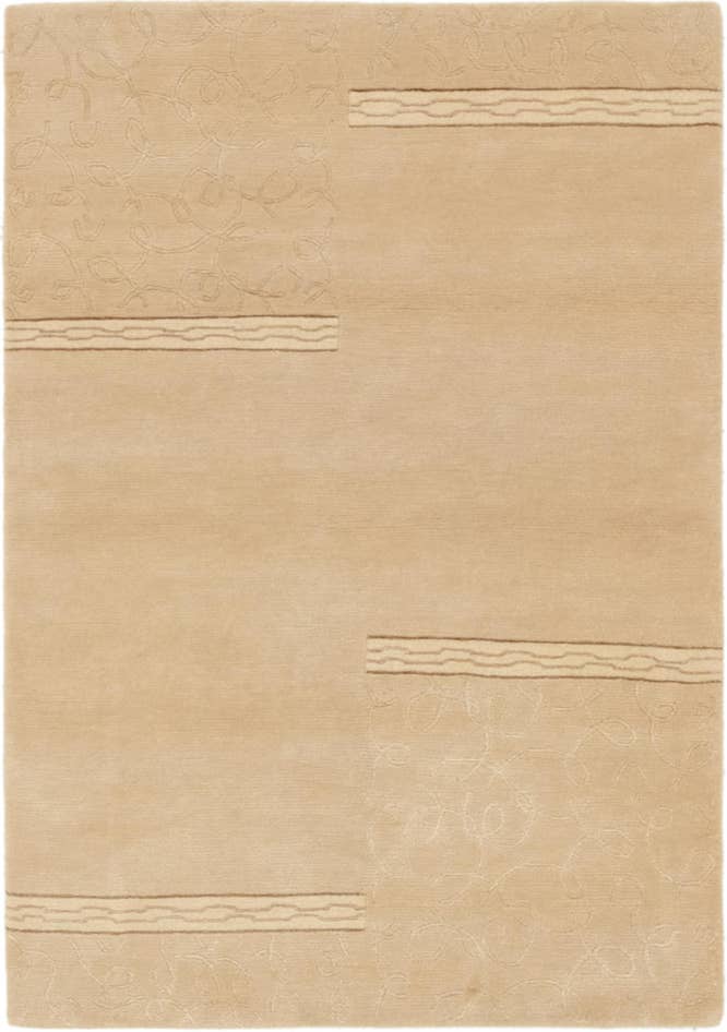 Detail image of 4' x 5' 8 Hand Knotted Nepal Rug