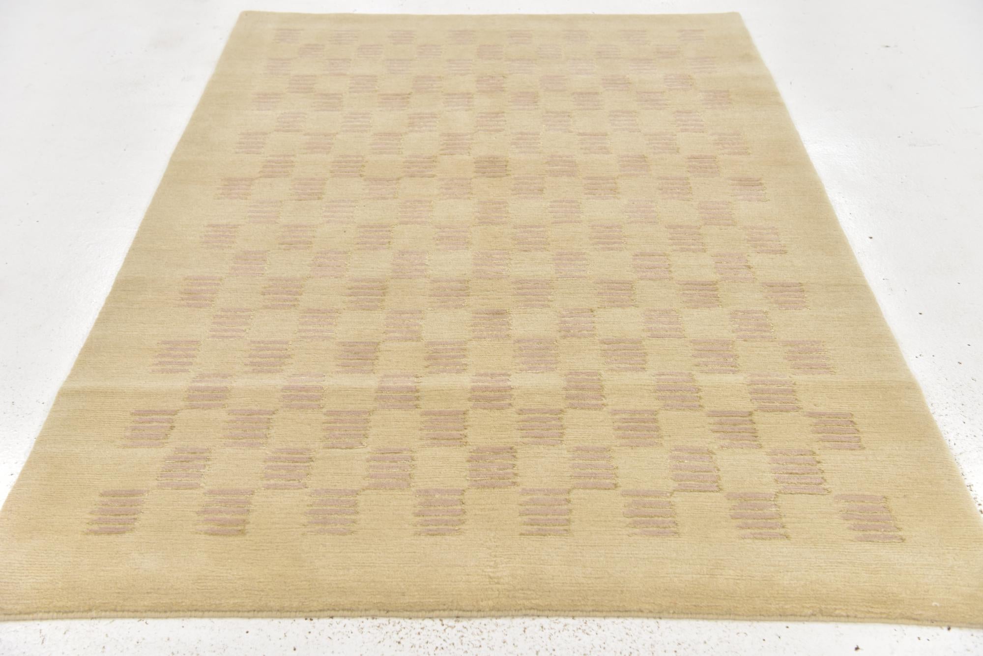 4' 8 x 6' 6 Hand Knotted Nepal Rug