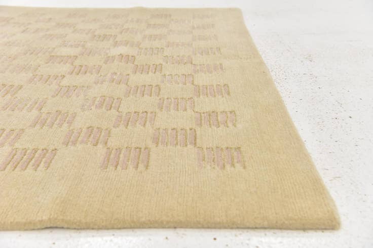 Detail image of 4' 8 x 6' 6 Hand Knotted Nepal Rug