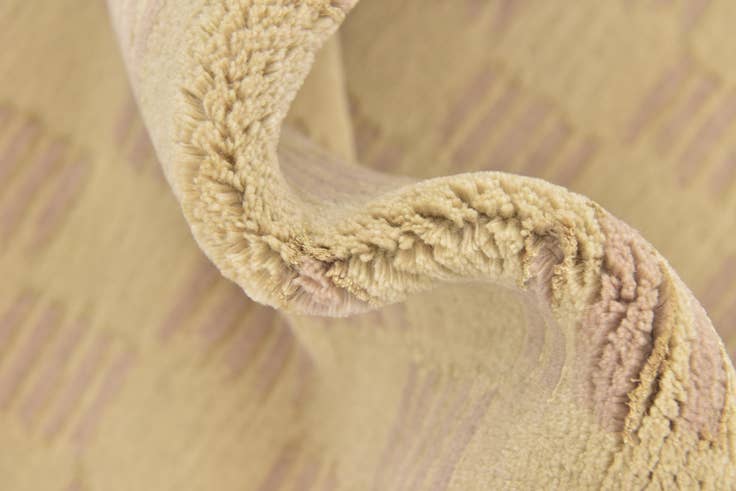 Detail image of 4' 8 x 6' 6 Hand Knotted Nepal Rug