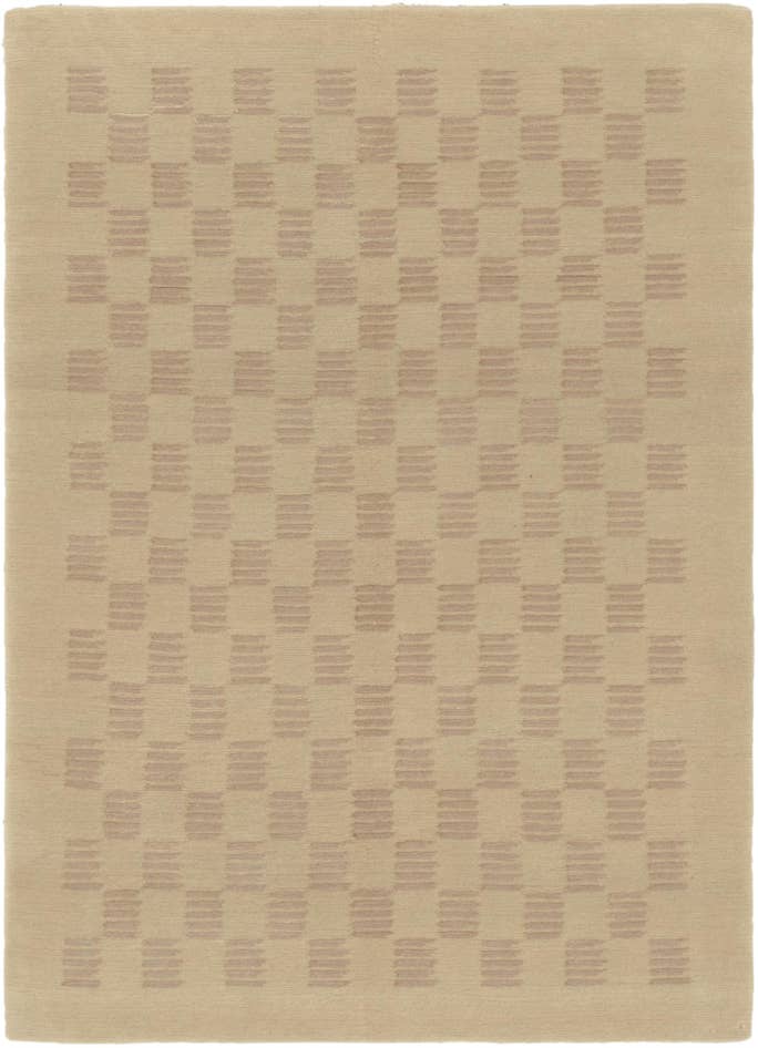 Detail image of 4' 8 x 6' 6 Hand Knotted Nepal Rug