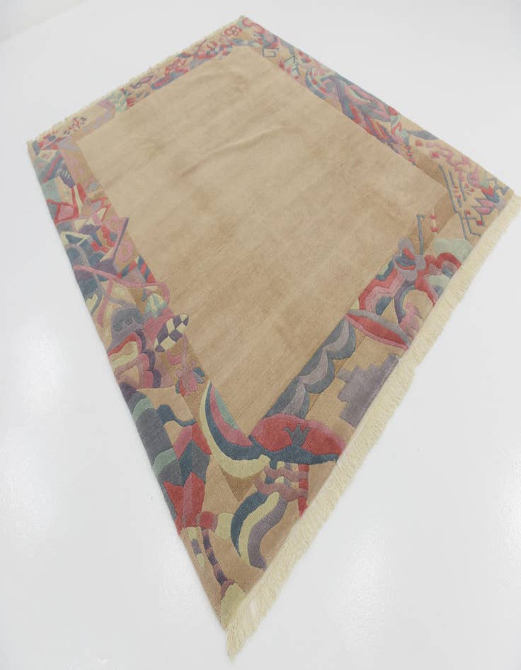 Detail image of 8' 3 x 10' Hand Knotted Nepal Wool Rug