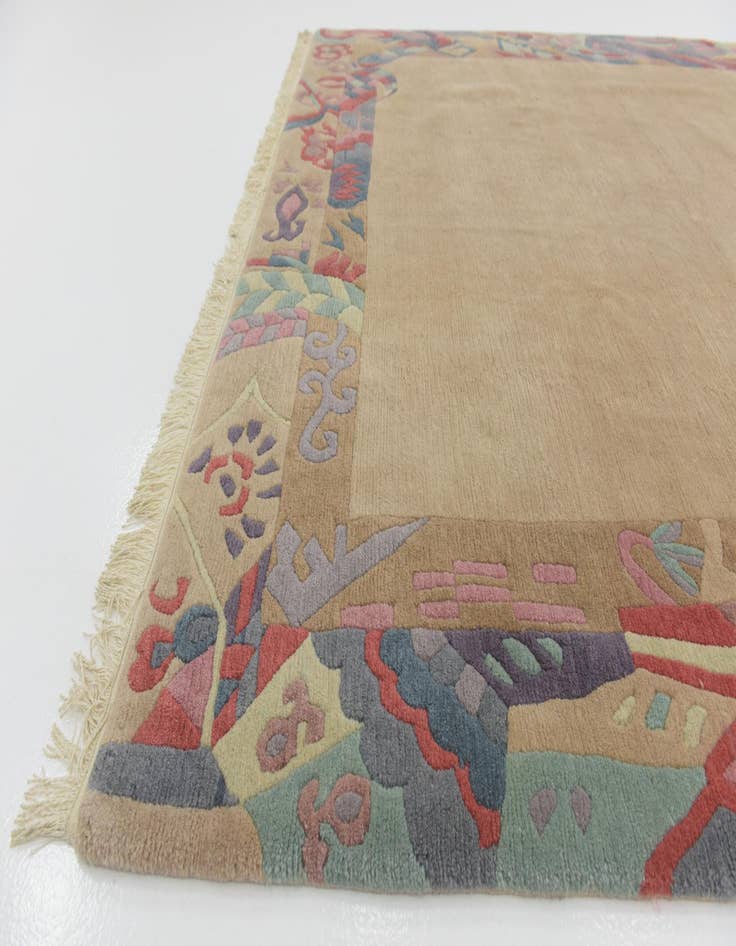 Detail image of 8' 3 x 10' Hand Knotted Nepal Wool Rug