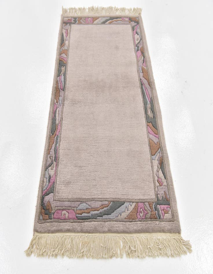 Detail image of 3' 3 x 5' Hand Knotted Nepal Wool Rug