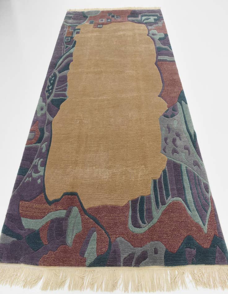 Detail image of 6' 7 x 9' 4  Hand Knotted Nepal Wool Rug