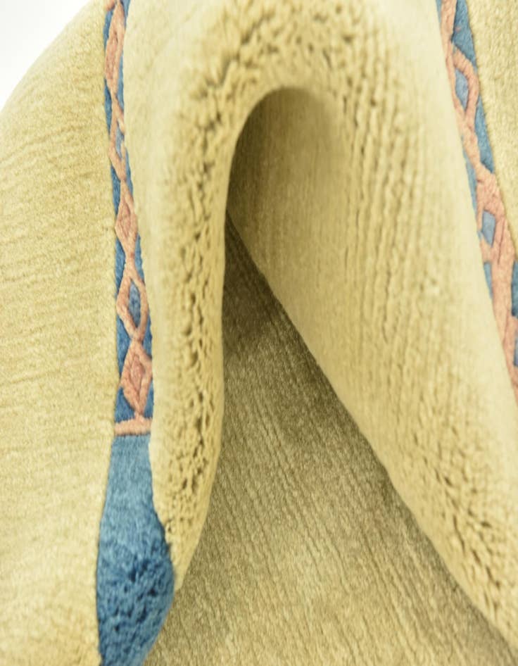 Detail image of 5' x 5' 9  Hand Knotted Nepal Wool Rug