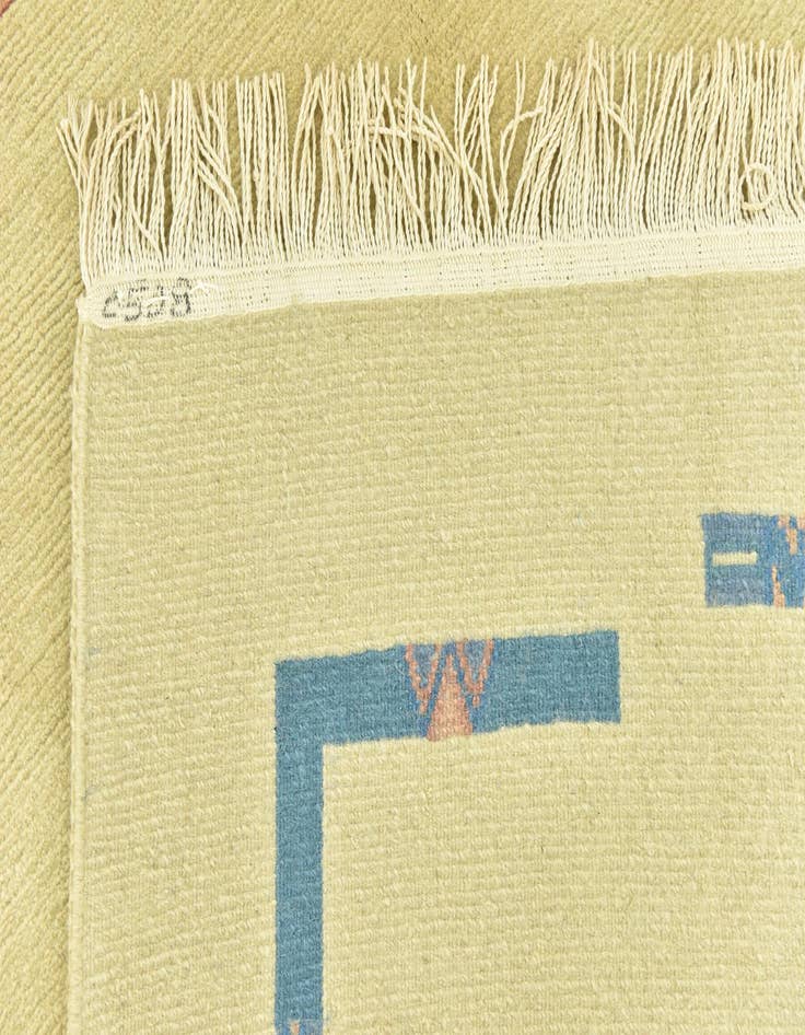 Detail image of 5' x 5' 9  Hand Knotted Nepal Wool Rug