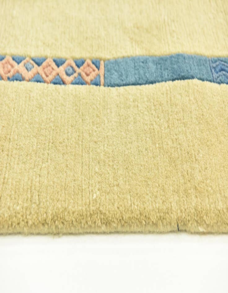 Detail image of 5' x 5' 9  Hand Knotted Nepal Wool Rug