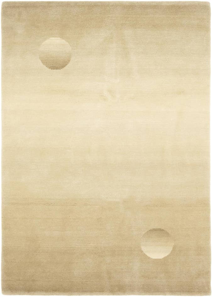 Detail image of 4' 7 x 6' 7 Hand Knotted Nepal Wool Rug