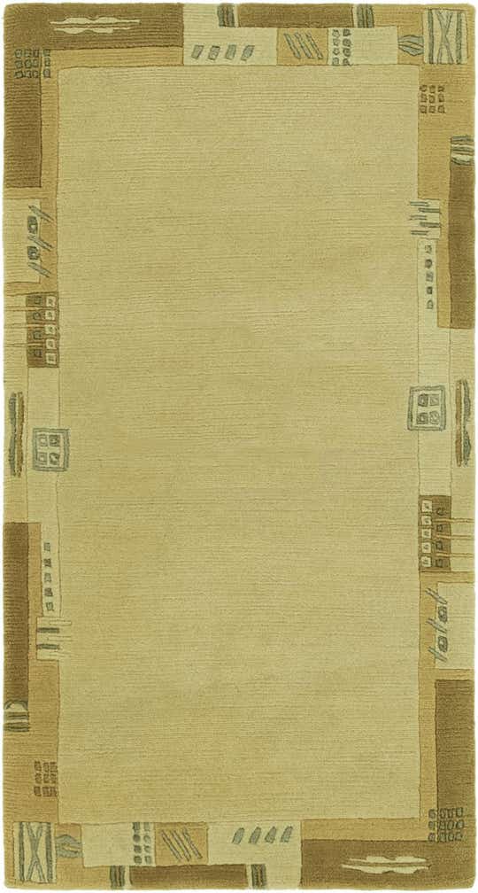 2' 5 x 4' 7 Hand Knotted Nepal Wool Rug