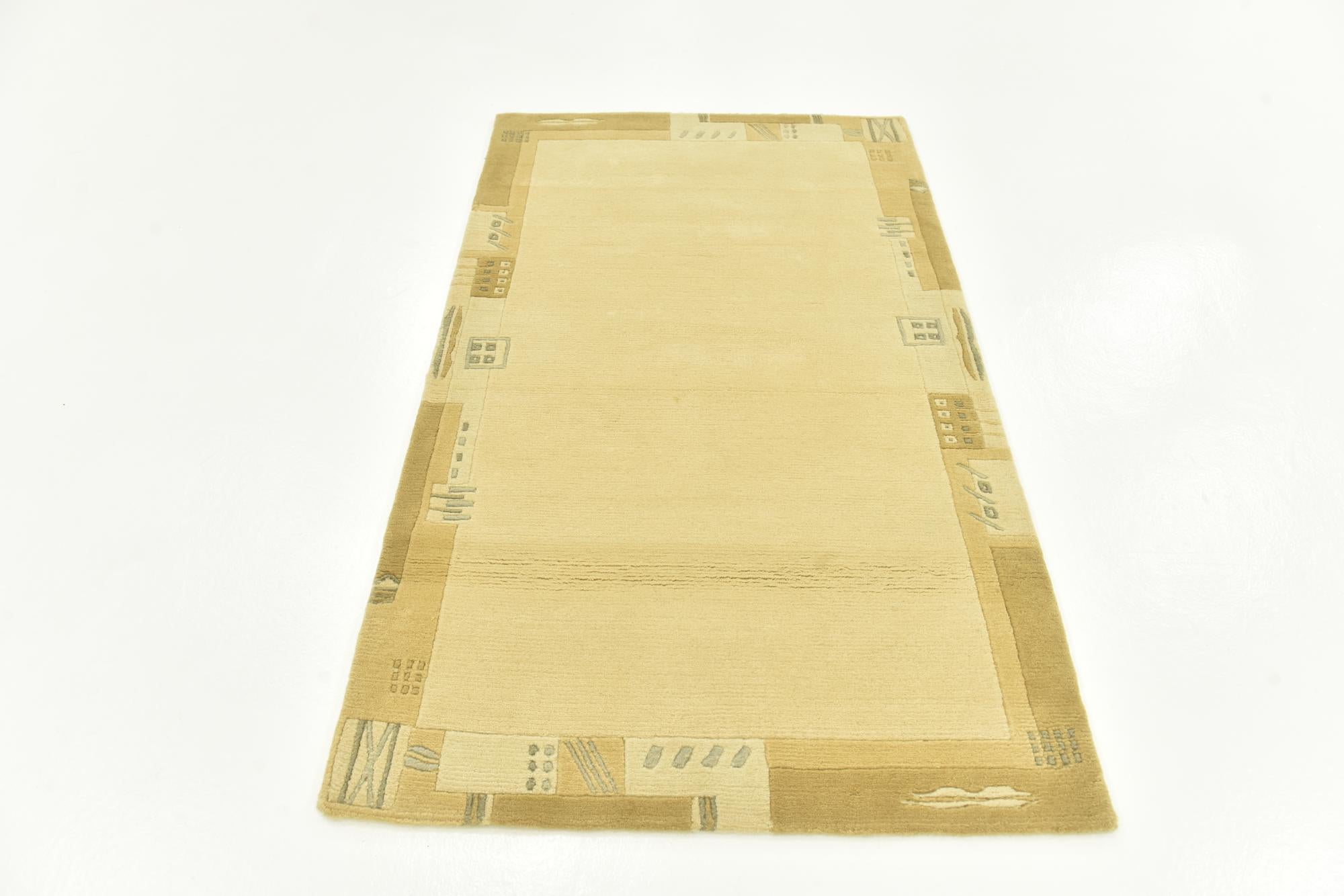 3' 1 x 5' 3 Hand Knotted Nepal Wool Rug