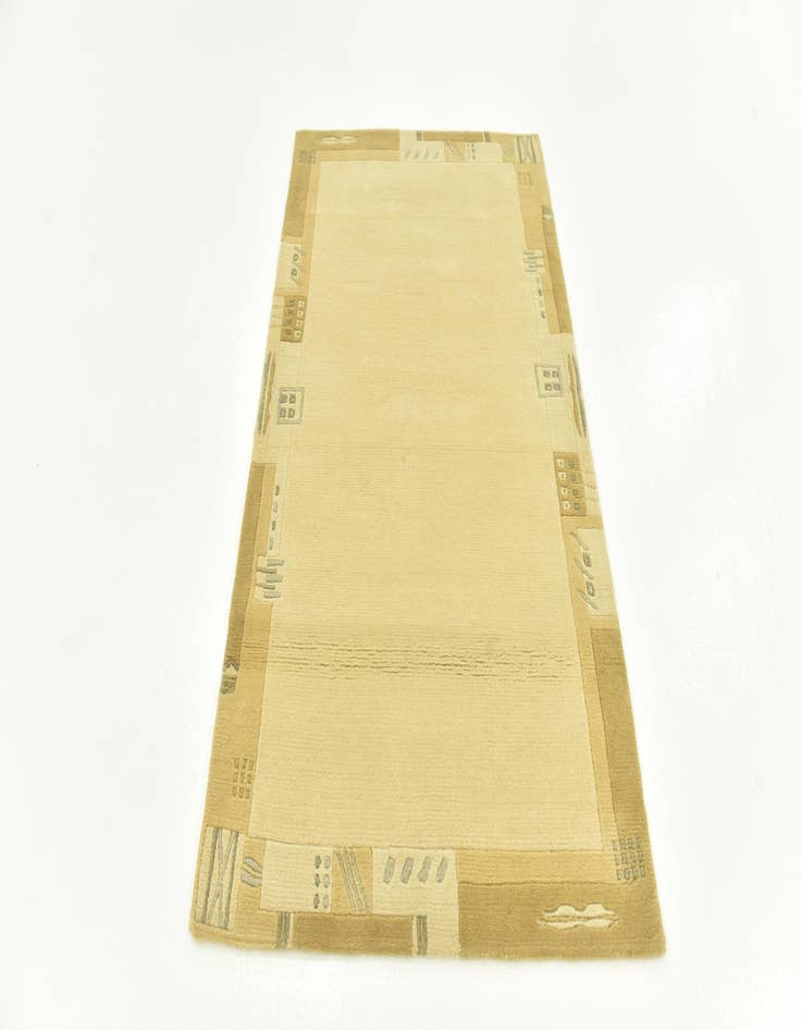 Detail image of 3' 1 x 5' 3 Hand Knotted Nepal Wool Rug