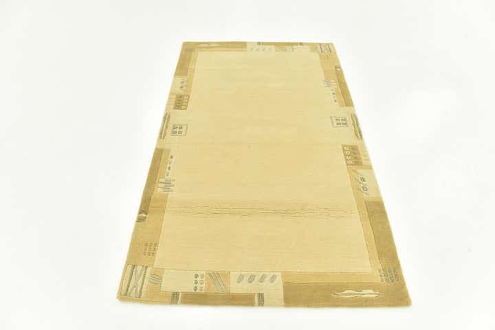 3' 1 x 5' 3 Hand Knotted Nepal Wool Rug