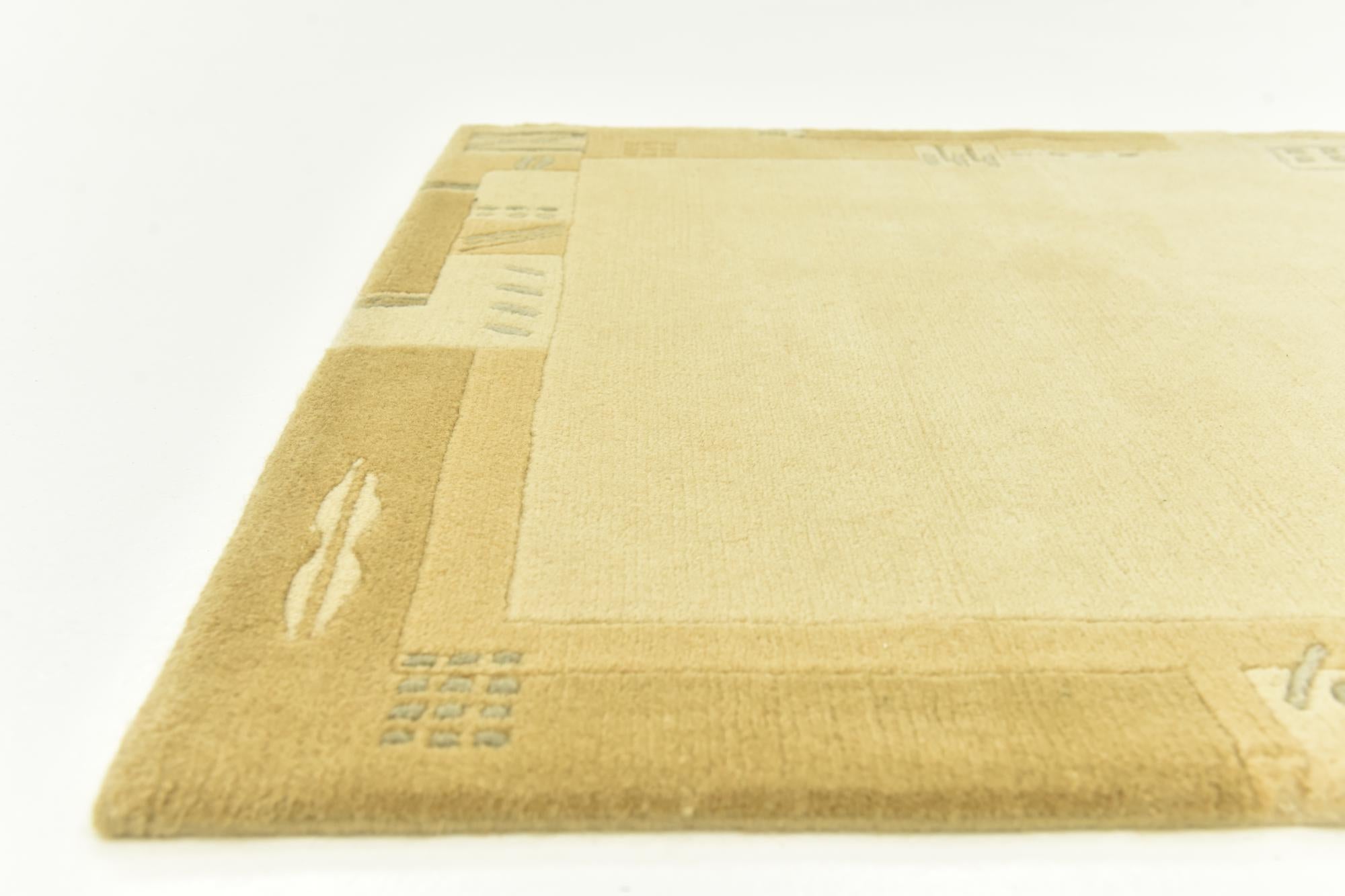 3' 1 x 5' 3 Hand Knotted Nepal Wool Rug