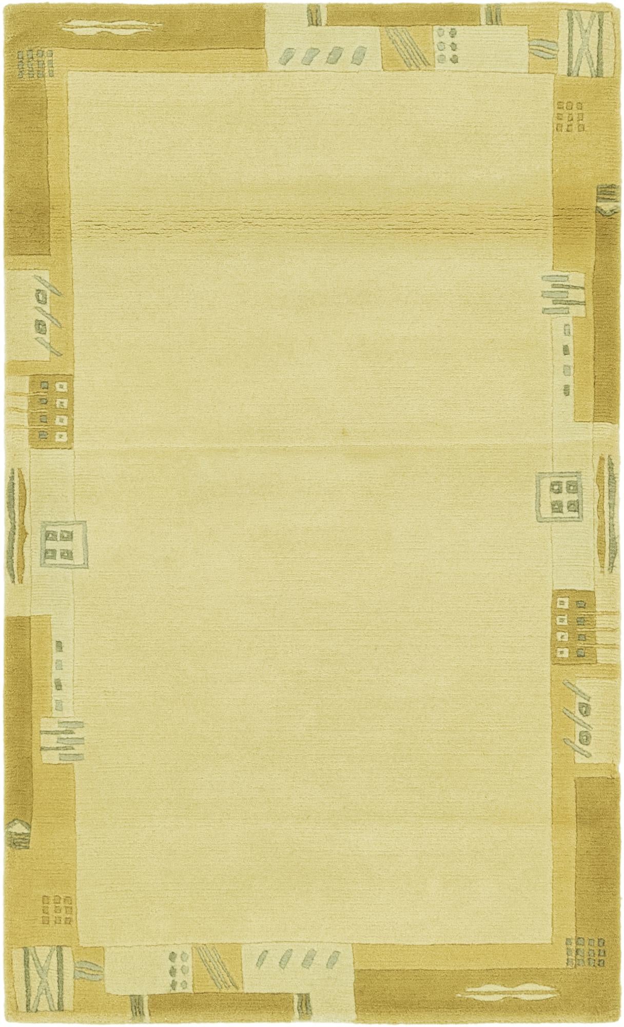 3' 1 x 5' 3 Hand Knotted Nepal Wool Rug