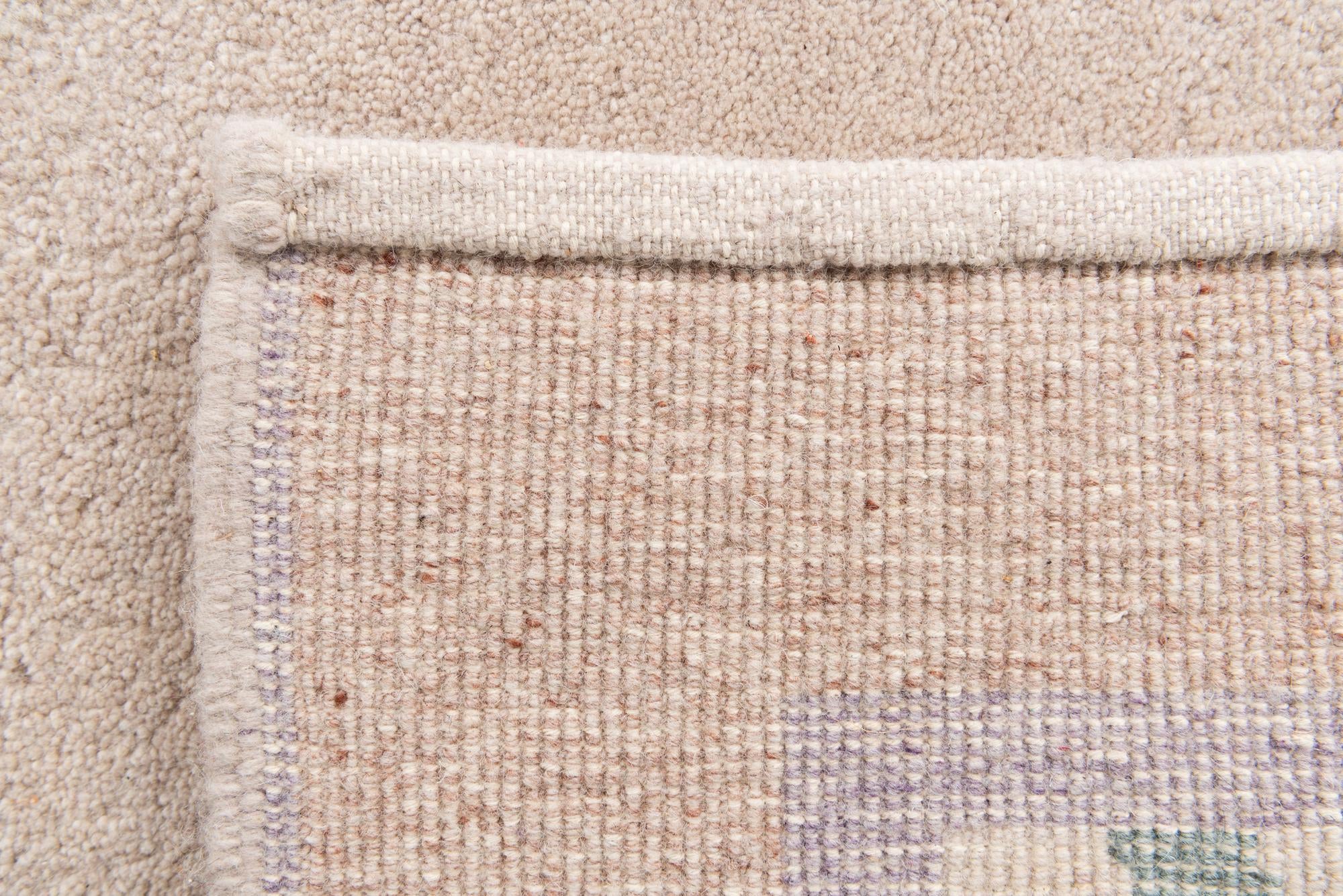 5' 6 x 7' 8 Hand Knotted Nepal Wool Rug