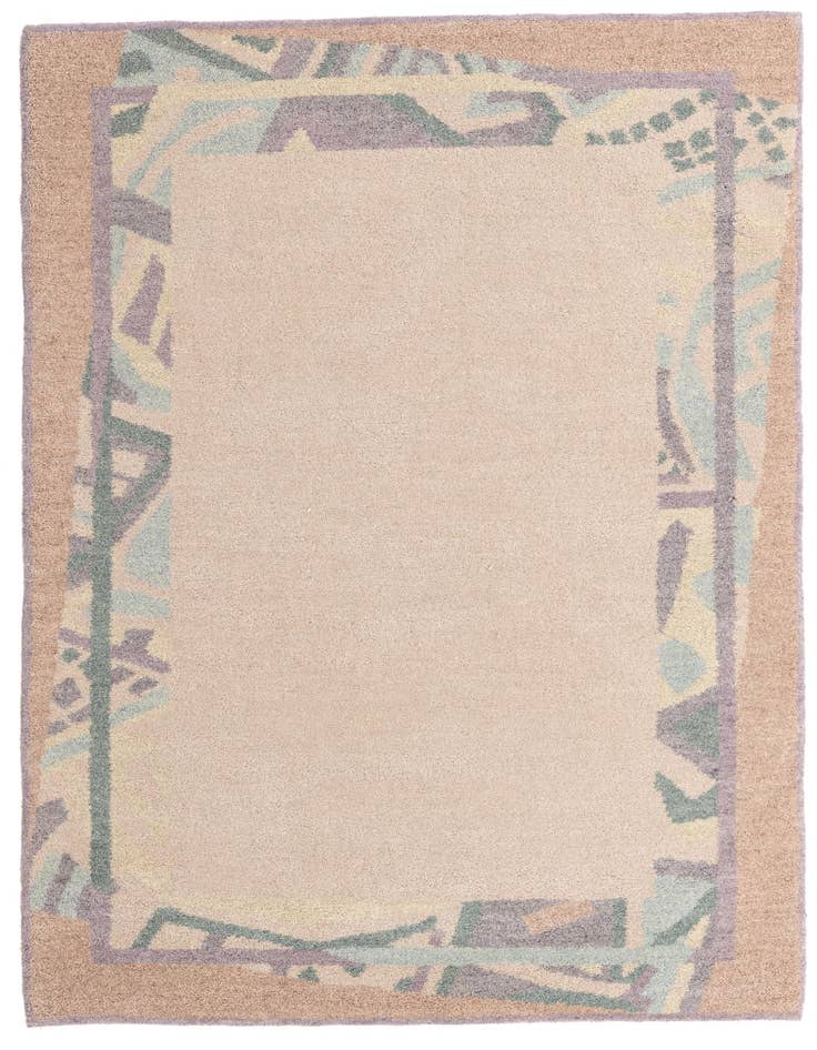 Detail image of 5' 6 x 7' 8 Hand Knotted Nepal Wool Rug