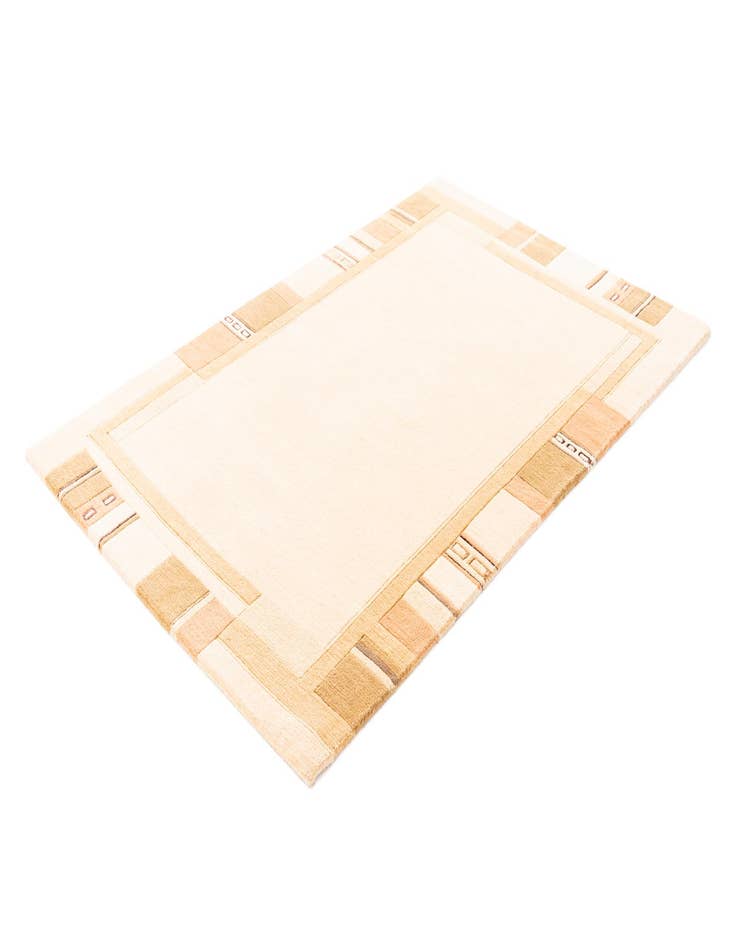 Detail image of 4' x 6' Hand Knotted Nepal Wool Rug