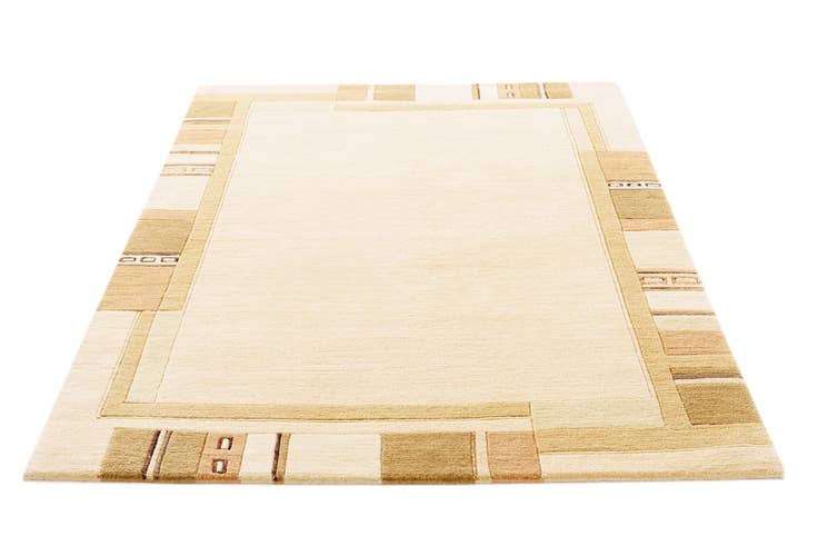 Detail image of 4' x 6' Hand Knotted Nepal Wool Rug