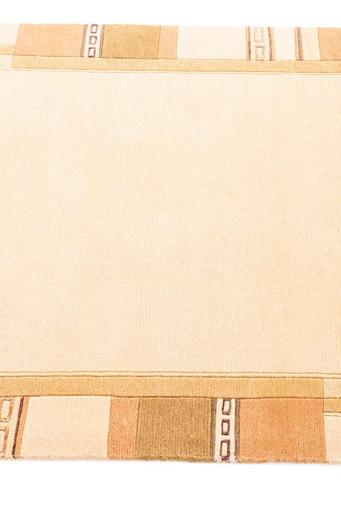 4' x 6' Hand Knotted Nepal Wool Rug