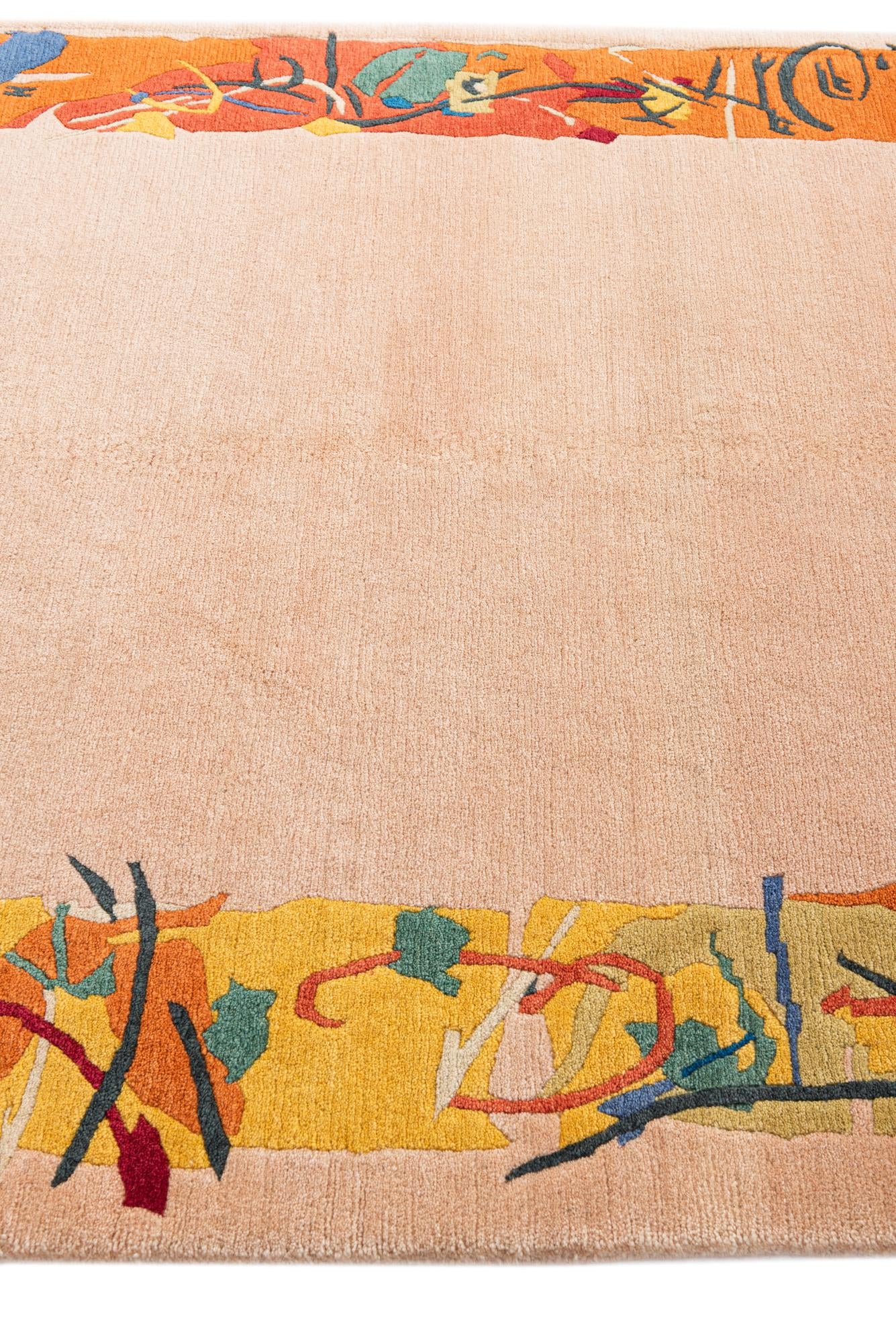 5' 7 x 8' 1 Hand Knotted Nepal Wool Rug