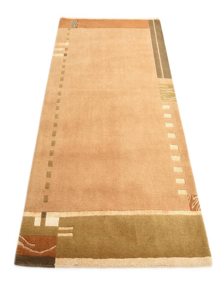 Detail image of 4' 8 x 6' 6 Hand Knotted Nepal Rug