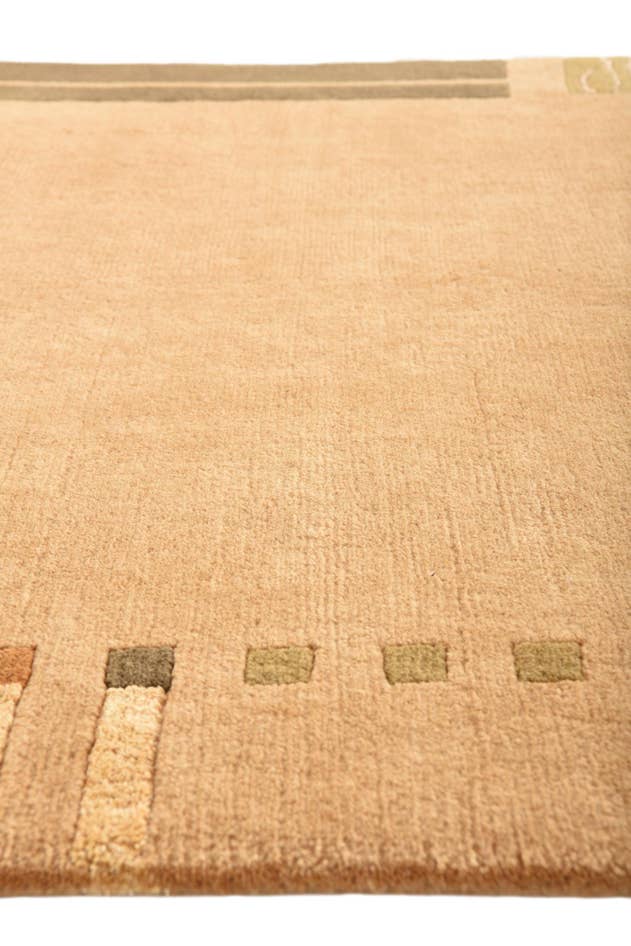 Detail image of 4' 8 x 6' 6 Hand Knotted Nepal Rug