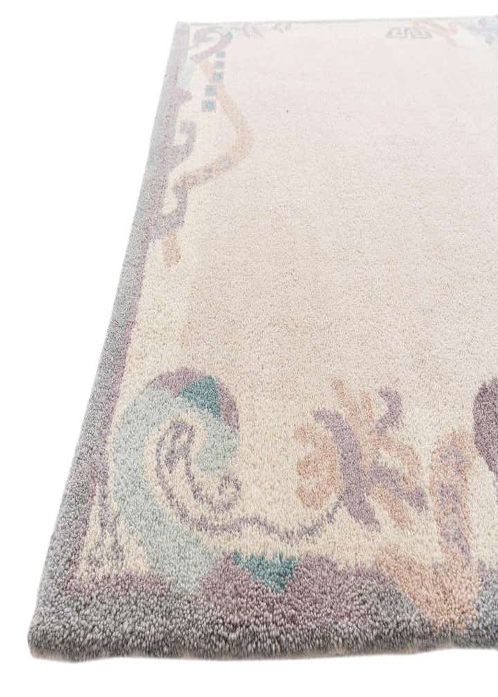 5' 7 x 7' 6 Hand Knotted Nepal Wool Rug