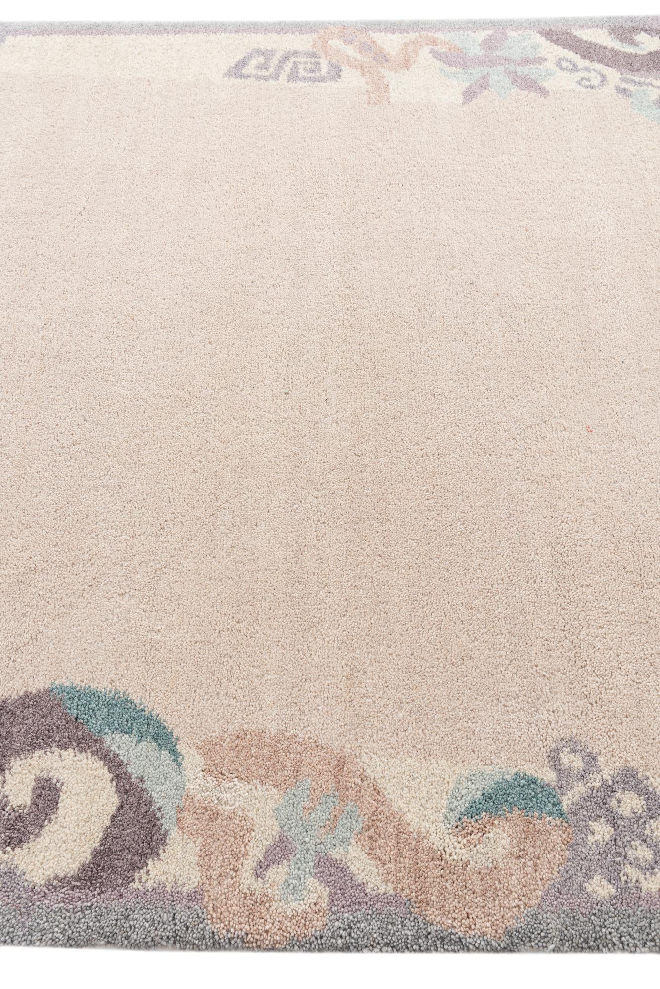 5' 7 x 7' 6 Hand Knotted Nepal Wool Rug