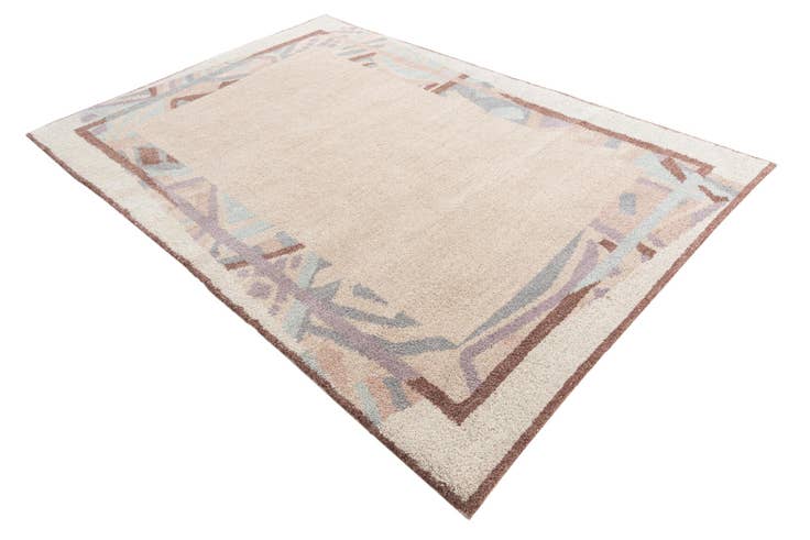 Detail image of 5' 6 x 7' 10 Hand Knotted Nepal Wool Rug