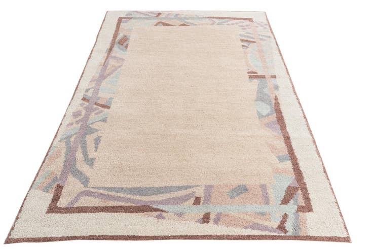 Detail image of 5' 6 x 7' 10 Hand Knotted Nepal Wool Rug