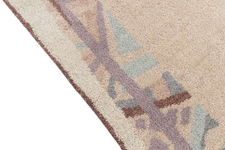 5' 6 x 7' 10 Hand Knotted Nepal Wool Rug