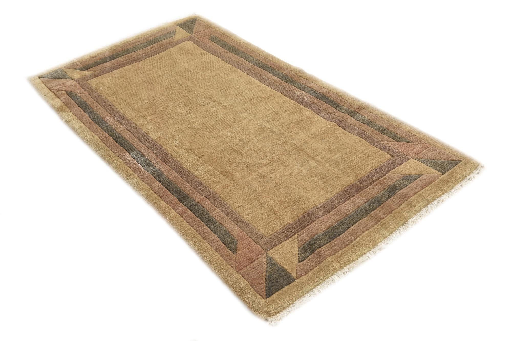 3' x 5' 6 Hand Knotted Nepal Wool Rug
