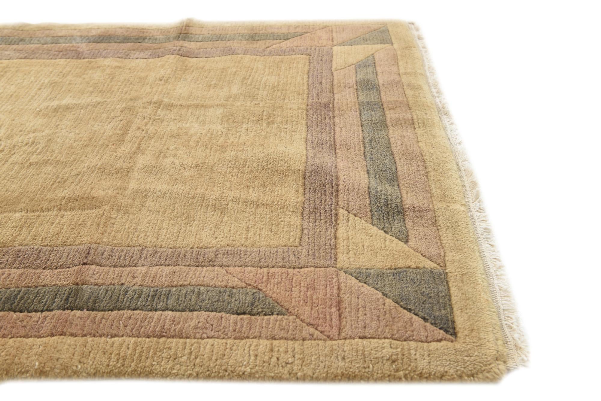 3' x 5' 6 Hand Knotted Nepal Wool Rug
