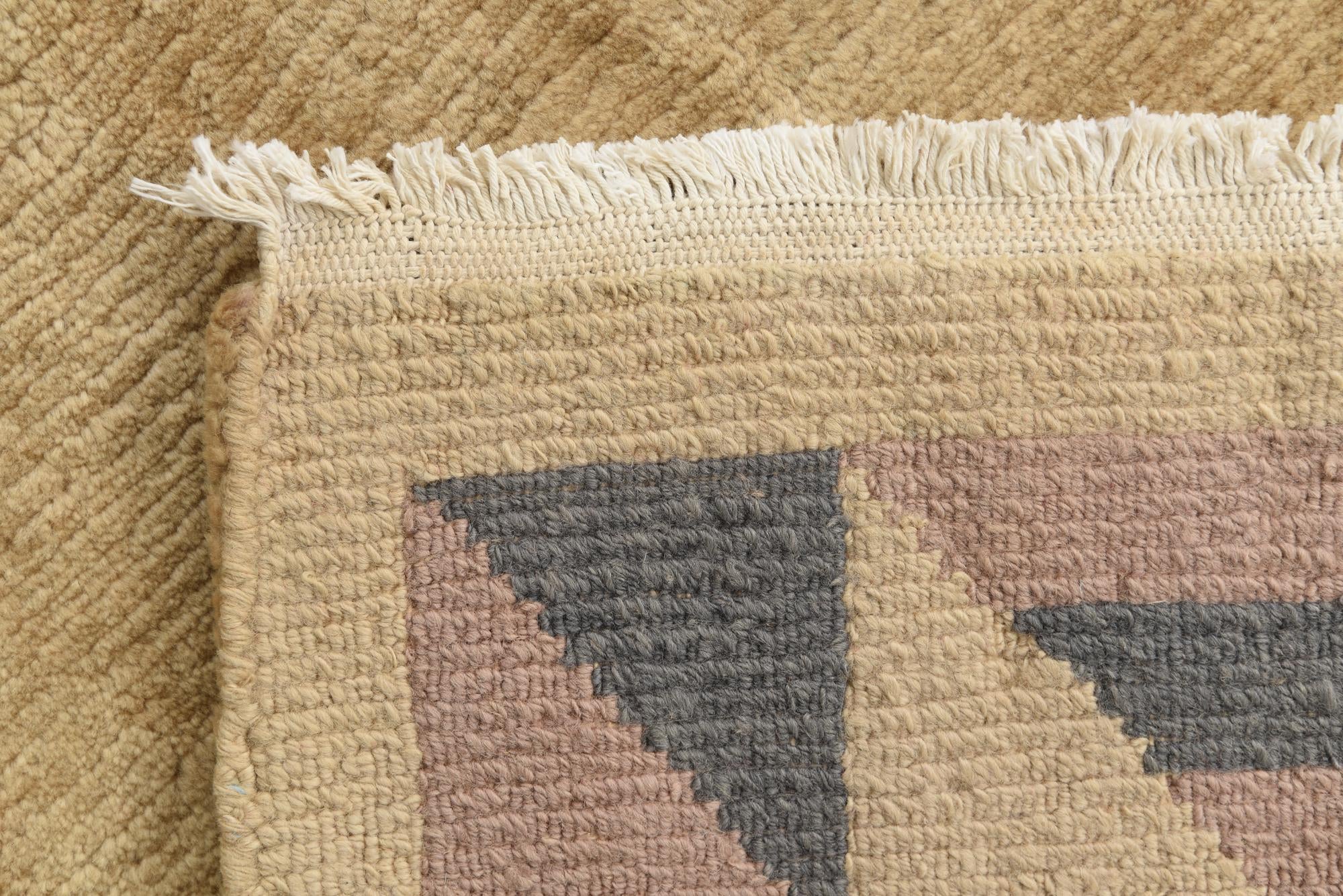 3' x 5' 6 Hand Knotted Nepal Wool Rug
