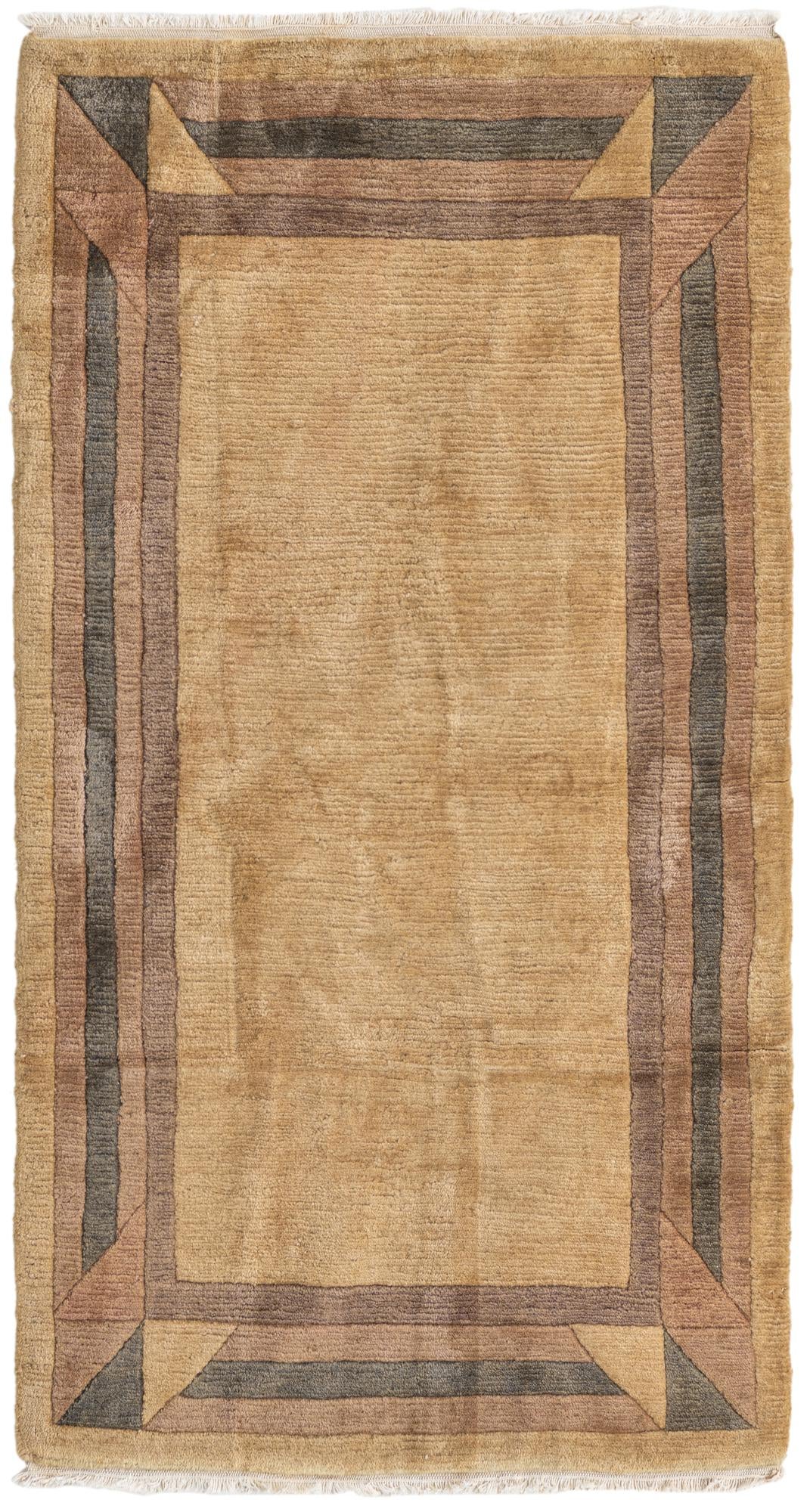 3' x 5' 6 Hand Knotted Nepal Wool Rug