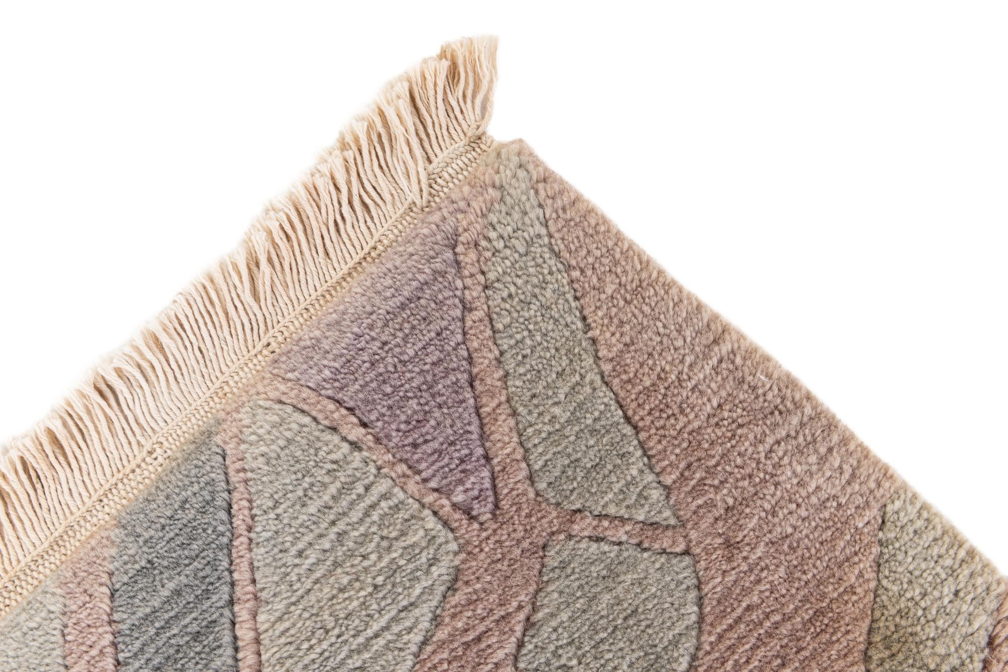 3' 1 x 5' 4 Hand Knotted Nepal Wool Rug