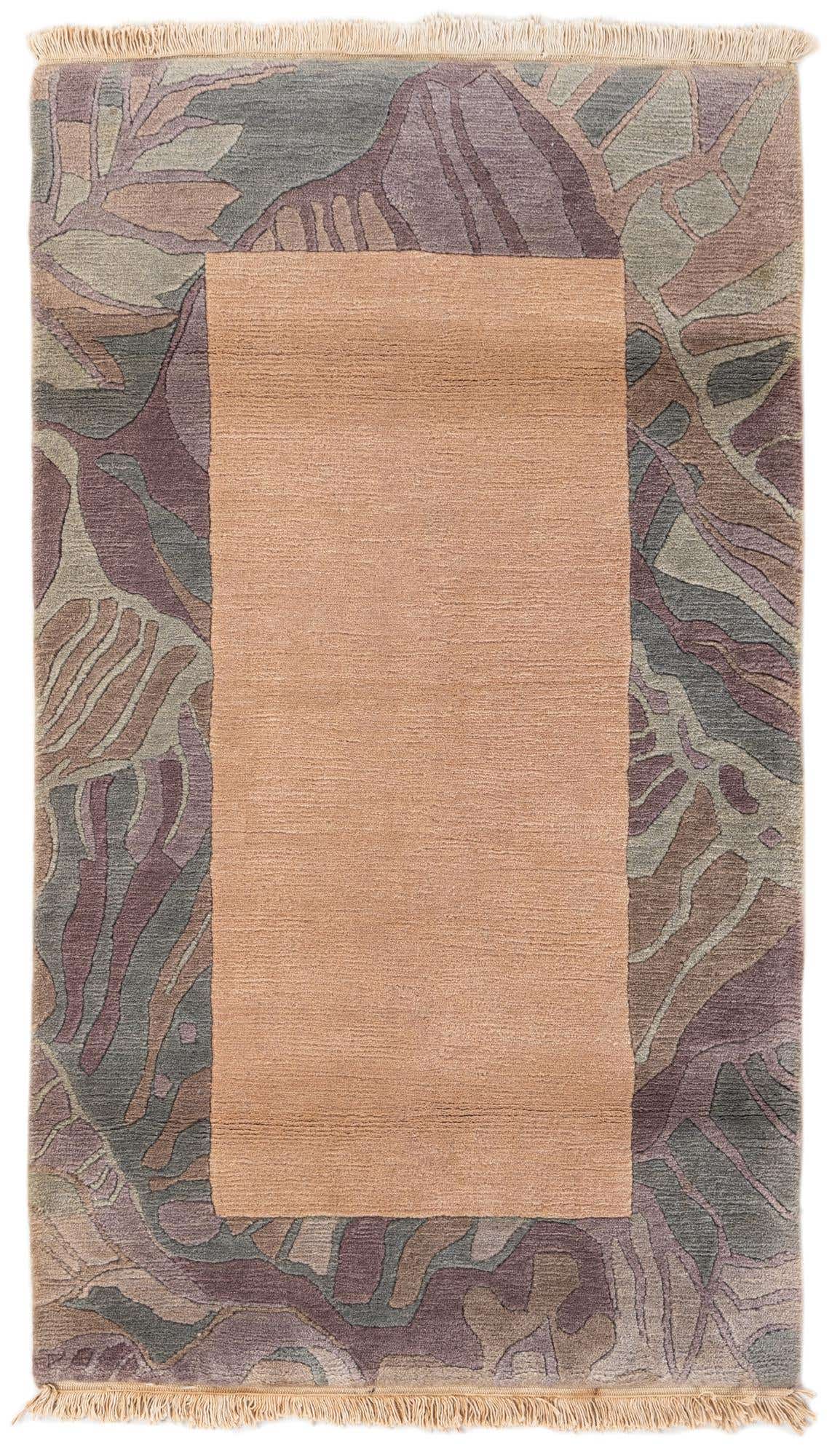 3' 1 x 5' 4 Hand Knotted Nepal Wool Rug