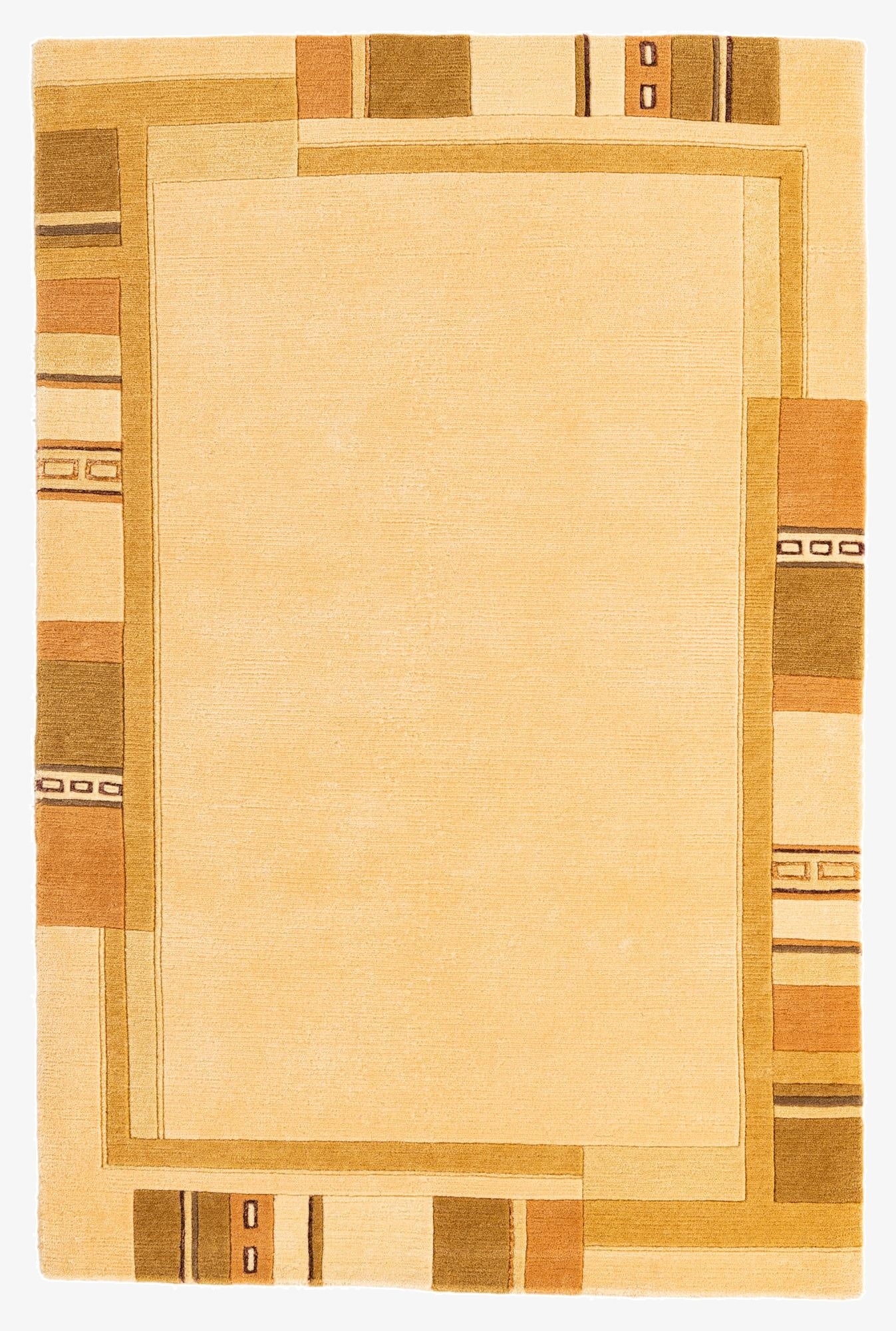 4' x 6'  Hand Knotted Nepal Wool Rug