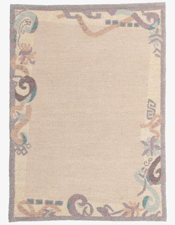 5' 7 x 7' 6 Hand Knotted Nepal Wool Rug