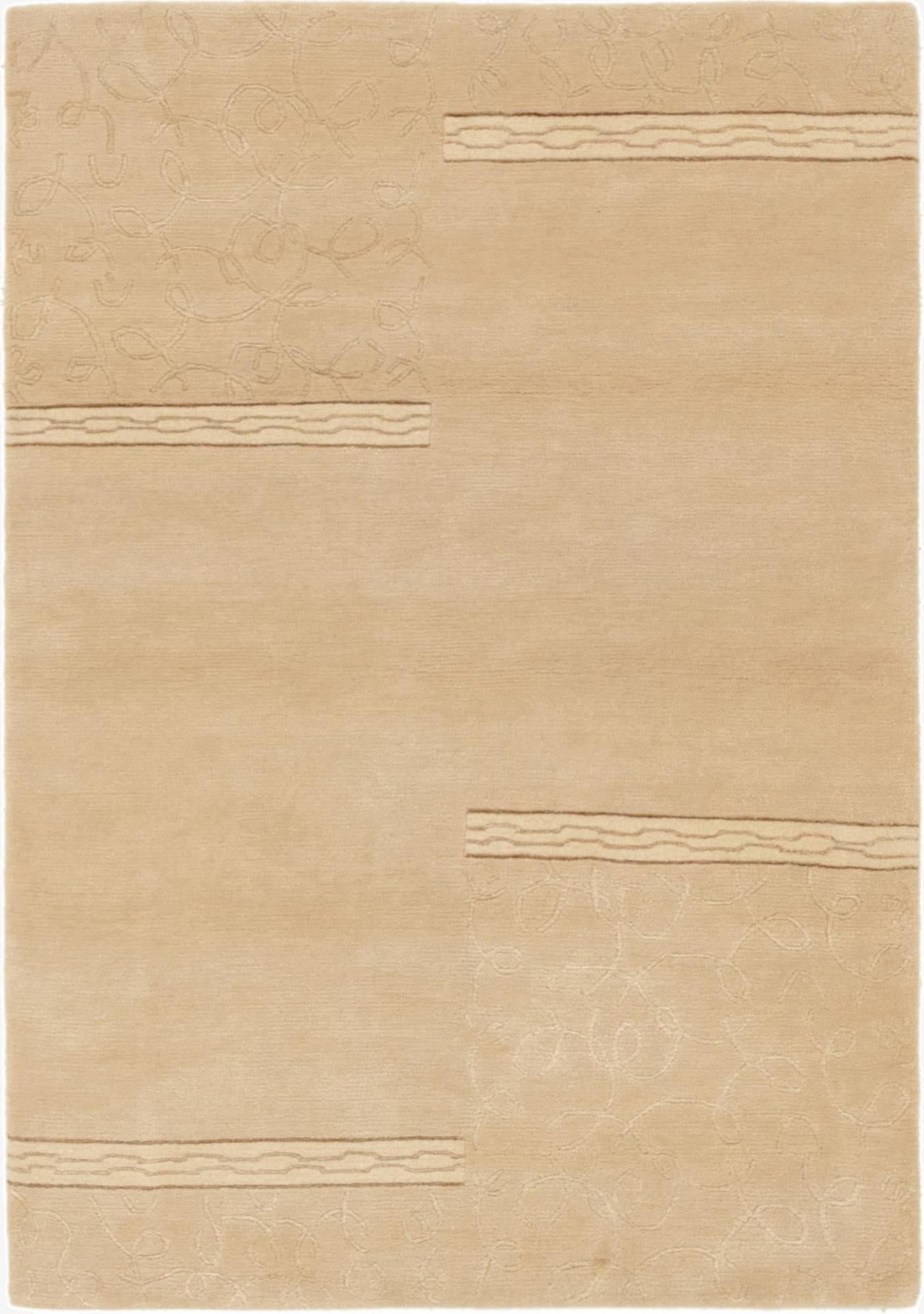 4' x 5' 8  Hand Knotted Nepal Rug