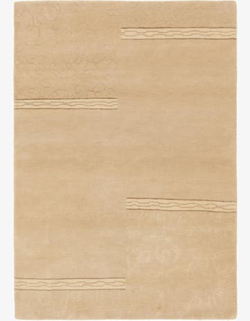 4' x 5' 8 Hand Knotted Nepal Rug