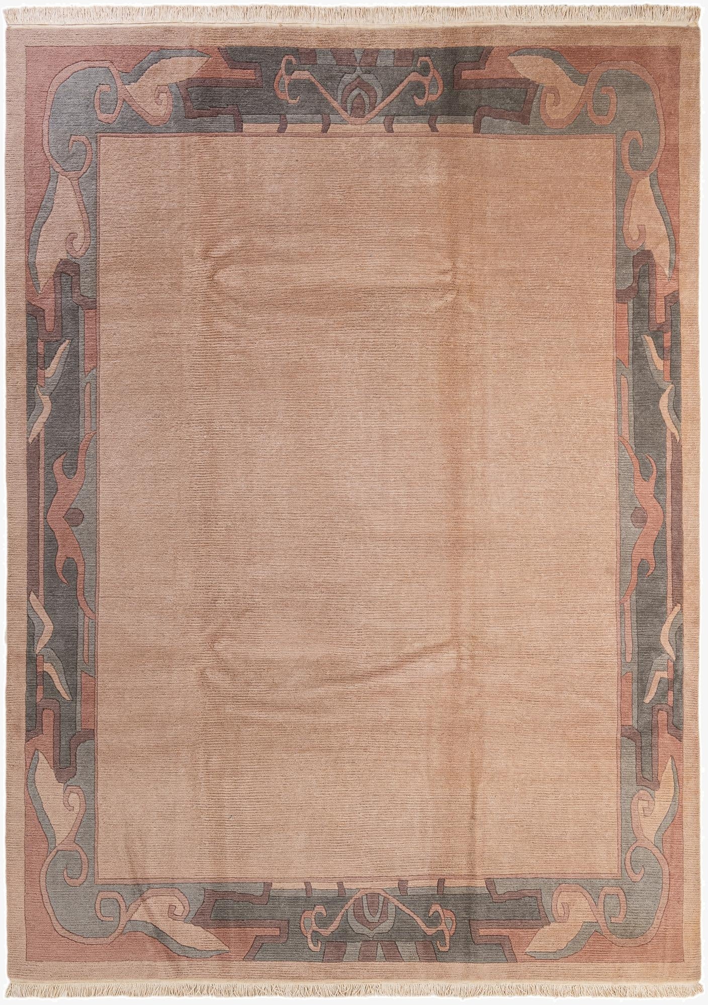 8' 4 x 11' 5  Hand Knotted Nepal Wool Rug