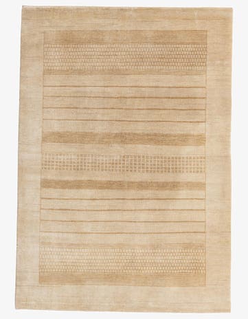 4' 7 x 6' 5 Hand Knotted Nepal Wool Rug